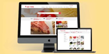 E-commerce website In Punta di Forchetta