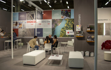 Cersaie stand and communication