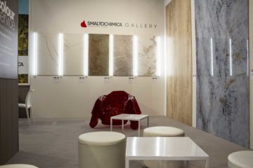 Cersaie stand and communication