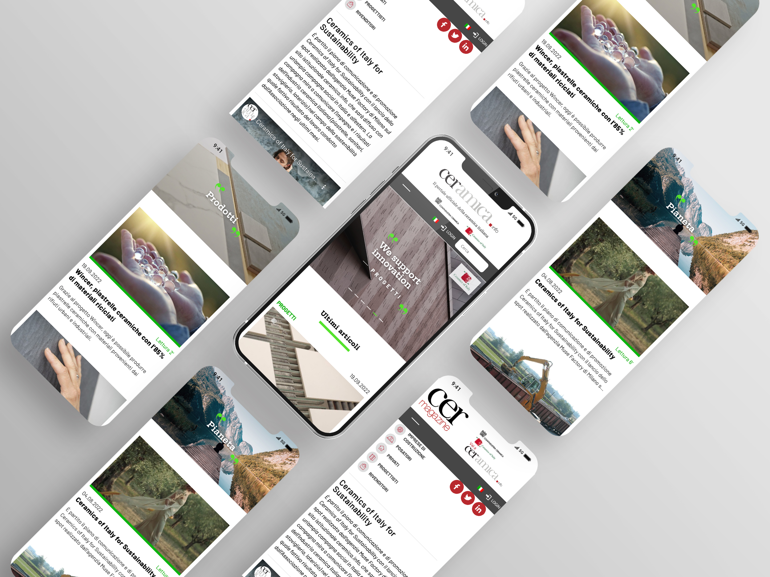 Ceramics of Italy for Sustainability Exprimo Comunicazione