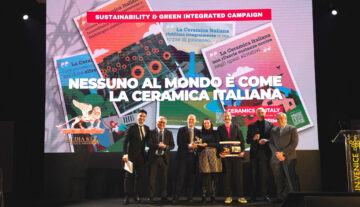 Ceramics of Italy for Sustainability wins the Media Key Venice Award